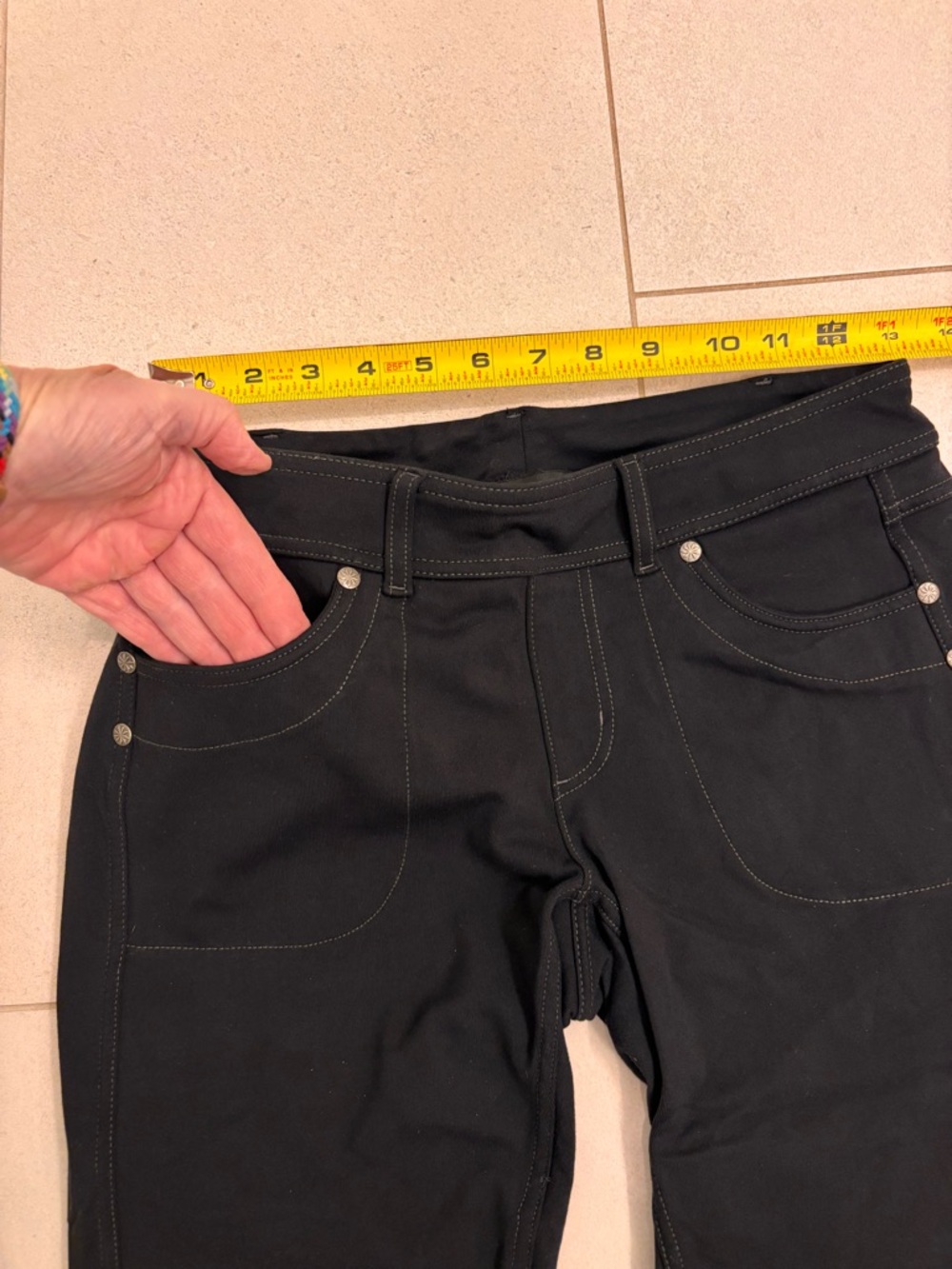 Athleta Bettona Black Stretch Jeggings - Picture 7 of 8